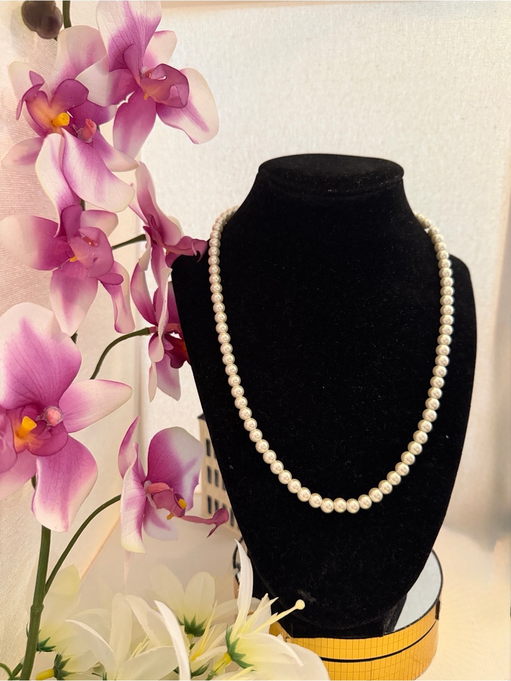 Roxanne Assoulin Cream Pearl Strand Necklace